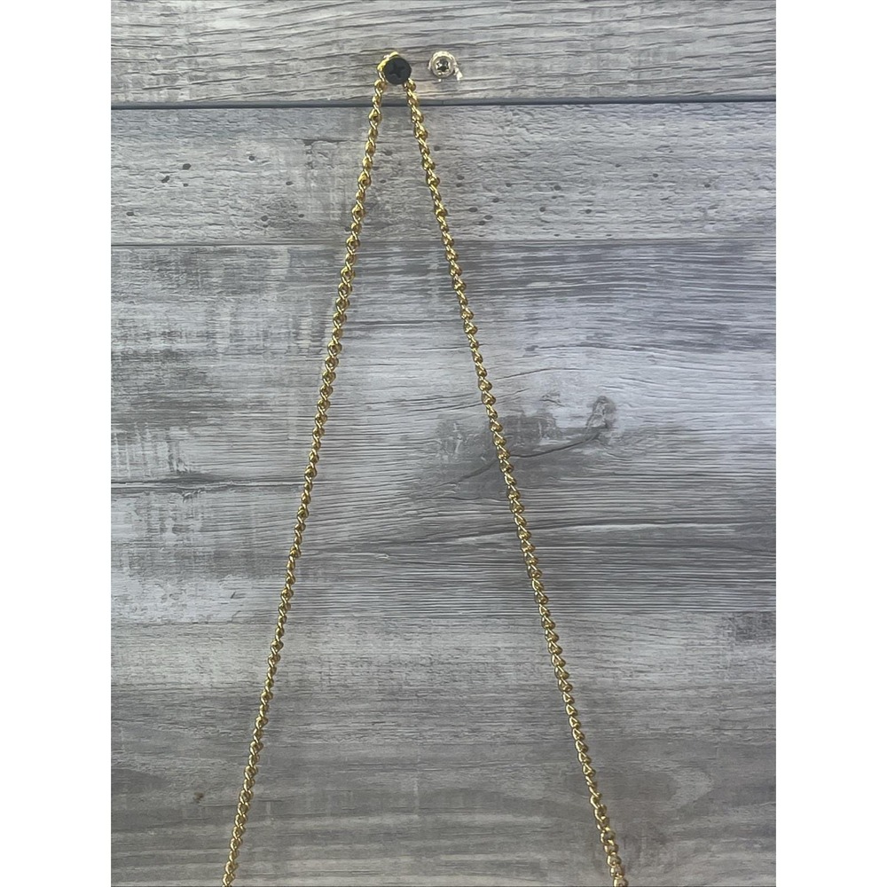 DYEABLES Wedding Prom PURSE Clutch Gold Shoulder Chain Strap Vintage - Picture 3 of 9